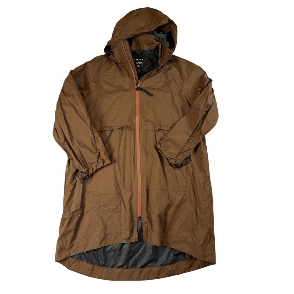 Varley‎ Oversized Cavanagh Rain Jacket Tortoise Shell Size Medium Coat Worn Once - Picture 2 of 7